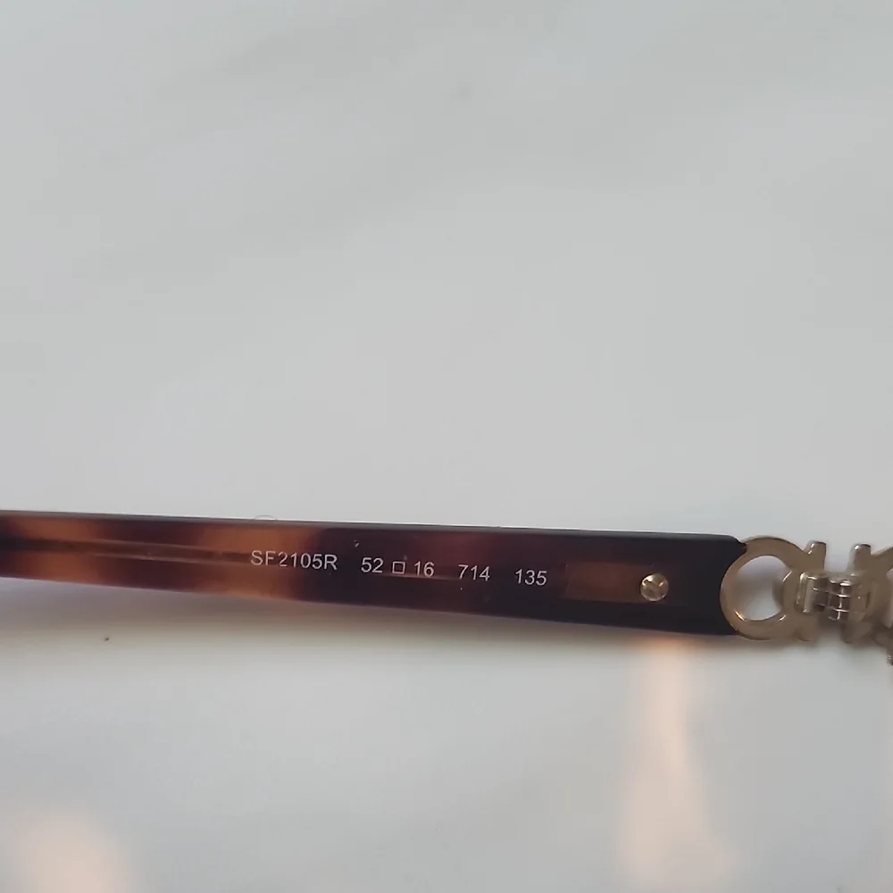 Ferragamo Tortoise Shell Glasses - Picture 3 of 5